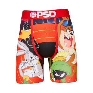 Short PSD Looney Tunes Squad Space Jam 2 PSD Boxer blanc 256722