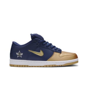 Supreme x Nike Dunk SB Low QS Or métallique CK3480 700