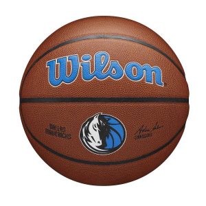 Wilson Dallas Mavericks Team Alliance NBA Ballon de basket Orange WTB3100XBDAL
