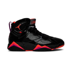 Wmns Air Jordan 7 Retro Noir Brillant Baskets 313358 006