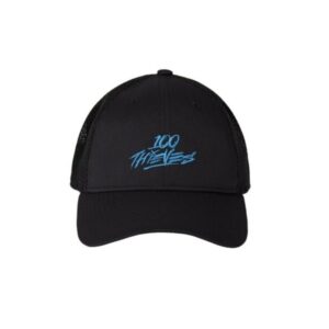 100 Thieves Infinite Mesh Hat Ciel Noir/Ciel 263005