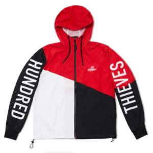 Coupe-vent 100 Thieves Coupe-vent zippé tricolore Multi Multi 263682