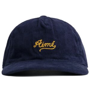 Casquette Baseball Aime Leon Dore Aimé Chain Stitch Hat Bleu Noir 278296