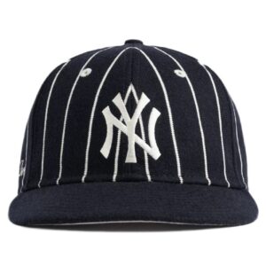Casquette de baseball Aimé Leon Dore New Era Wool Pinstripe Yankee Hat Marine Blanc 278175