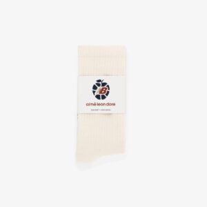 Aime Leon Dore x New Balance Crew Sock Off-White Noir 278657