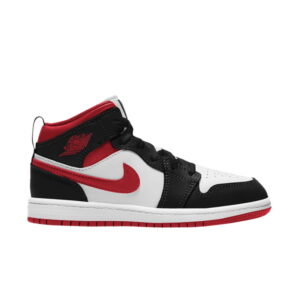 Air Jordan 1 Mid PS Noir Gym Rouge 640734 122