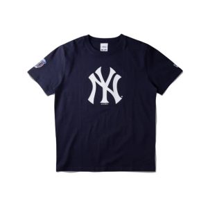 T-shirt Awake Subway Series Yankees T-shirt Marine Jaune NE94053MW NV
