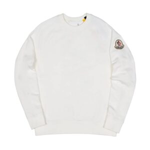 Sweat-shirt Awake x Moncler Crewneck ivoire Blanc 285020