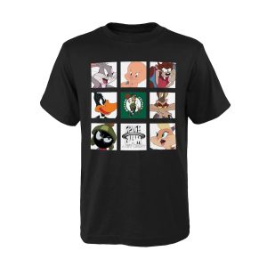 T-shirt Boston Celtics Tune Zoom – Jeune Noir 272157