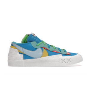 KAWS x sacai x Nike Blazer Low Neptune Bleu DM7901 400