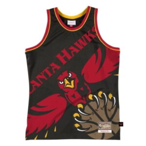 Mitchell & Ness Atlanta Hawks Hardwood Classics Throwback Blown Out NBA Maillot de mode Rose 273688