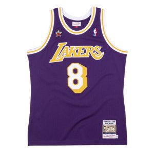 Mitchell & Ness Kobe Bryant 1998 All Star Game Hardwood Classics Throwback NBA Maillot Authentique Violet 272698