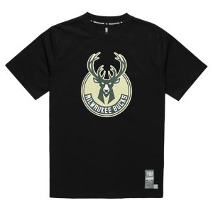 NBA Essentials Milwaukee Bucks Team Logo NBA T-shirt Gris 278885