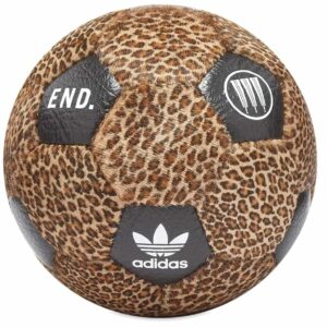 Neighborhood x END x adidas Ballon de football extérieur Léopard Noir/Léopard 211ADADN AC03S