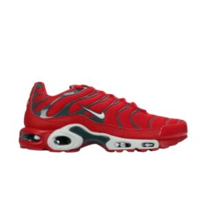 Nike Air Max Plus Rouge Pure Platinum Baskets Crème 852630 600