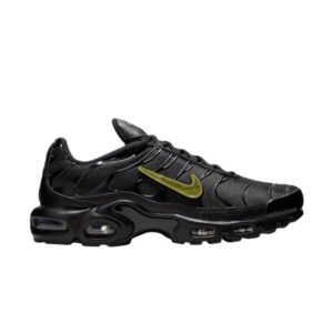 Nike Air Max Plus Swoosh amovible – Noir Or Blanc CJ9696 001