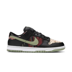 Nike Dunk Low SE Noir Multi-Camo Blanc DH0957 001