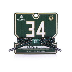 Bracelet Rastaclat Giannis Antetokounmpo Milwaukee Bucks Rastaclat NBA Bracelet Bleu 277907