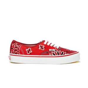 Vans Vault OG Authentic LX Bedwin & the Heartbreakers Baskets Paisley rouges VN0A4BV99RA1