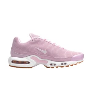 Baskets Wmns Nike Air Max Plus Premium Rose Mousse Noir CD7060 600