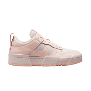 Baskets Wmns Nike Dunk Low Disrupt Pale Coral Blanc CK6654 602