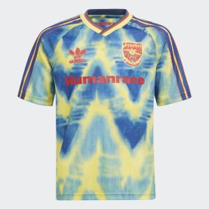 Maillot adidas Arsenal Human Race Eqt Jaune/Collegiate Navy Blanc 277584