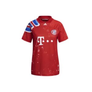 Maillot adidas FC Bayern Human Race Femme Rouge/Blanc Rouge/Blanc 268309