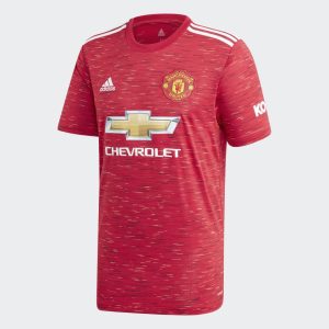 Maillot adidas Manchester United Domicile 2020-21 Rouge Rouge 269208