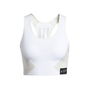 adidas Pharrell Williams 18GG Bra Blanc Haut de sport Blanc ADI PHW1BWH