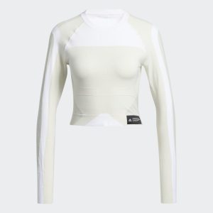 adidas Pharrell Williams 18GG Base Tee Femme Blanc Blanc 270563