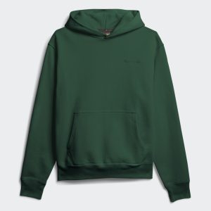 adidas Pharrell Williams Basics Sweat à capuche vert foncé rose 274928