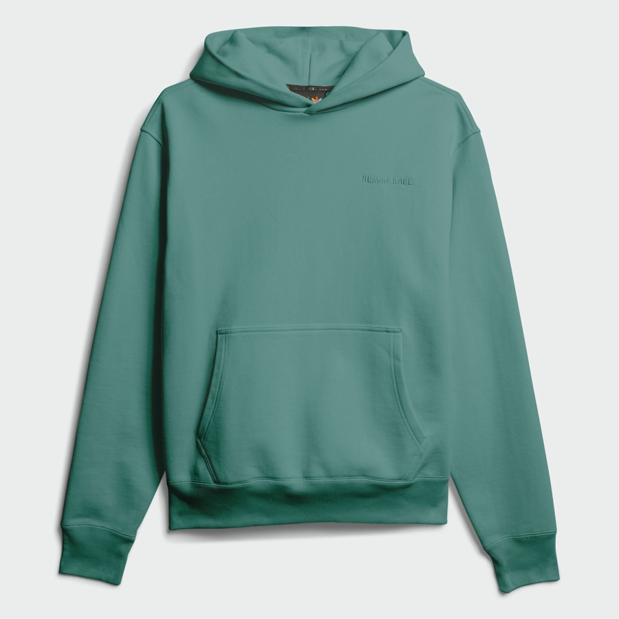 adidas Pharrell Williams Basics Sweat à capuche True Green True Green 273437