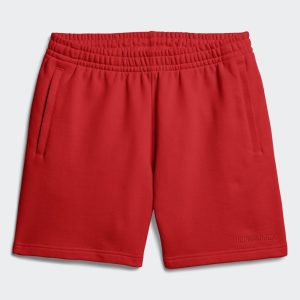 adidas Pharrell Williams Basics Sweat Shorts Active Rouge Rouge 266518
