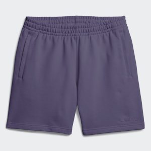 adidas Pharrell Williams Basics Sweat Shorts Tech Violet Marron 273376