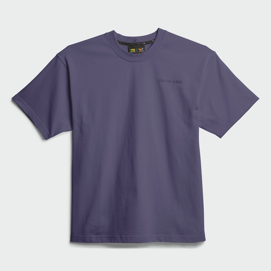 adidas Pharrell Williams Basics Tee Tech Violet Tech Violet 271474