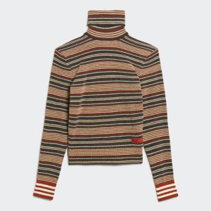 adidas x Wales Bonner T-shirt à col roulé multicolore Bleu 277255