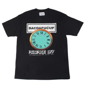 Awake T-Shirt BACDAFUCUP Tee Noir Crème 292258