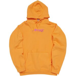 Sweat à capuche Awake Classic Logo Orange Blanc 285530