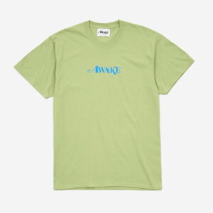 Awake Classic Logo Tee Vert Clair Blanc 286013