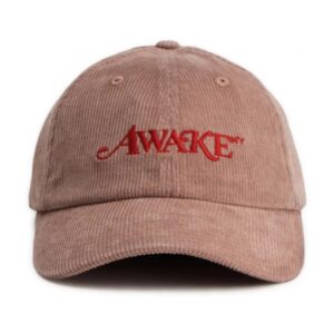 Casquette de baseball Awake Corduroy Classic Logo Dad Hat rose vert 286562