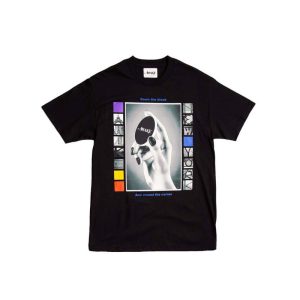 Awake Down The Block Tee Noir Gris 293298