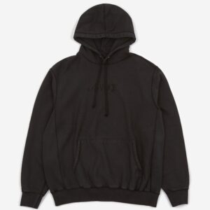 Sweat à capuche avec logo brodé Awake Noir Gris 287533