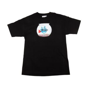 T-shirt Awake Fish Bowl Noir Noir 291362