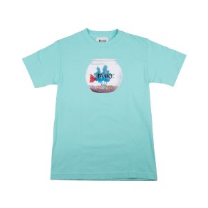 Awake Fish Bowl Tee Seafoam Blanc 291355