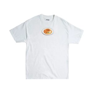 T-shirt Awake Flan Blanc Orange 293341