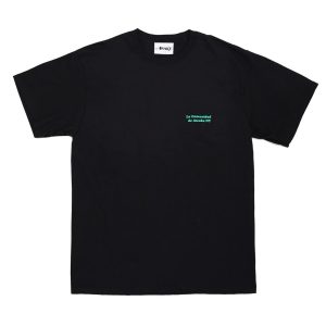 T-shirt Awake La Comunidad Noir Bleu 292321