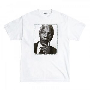 T-shirt Awake Mandela Blanc Blanc 287607