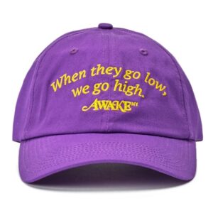 Awake Michelle Hat Casquette de baseball violette rouge 286046
