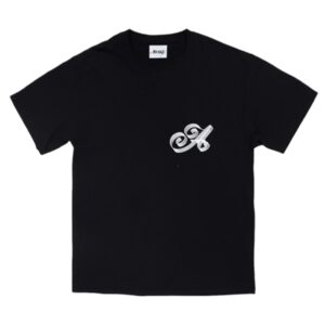 Awake Ribbon Script Logo Tee Noir Noir 285975