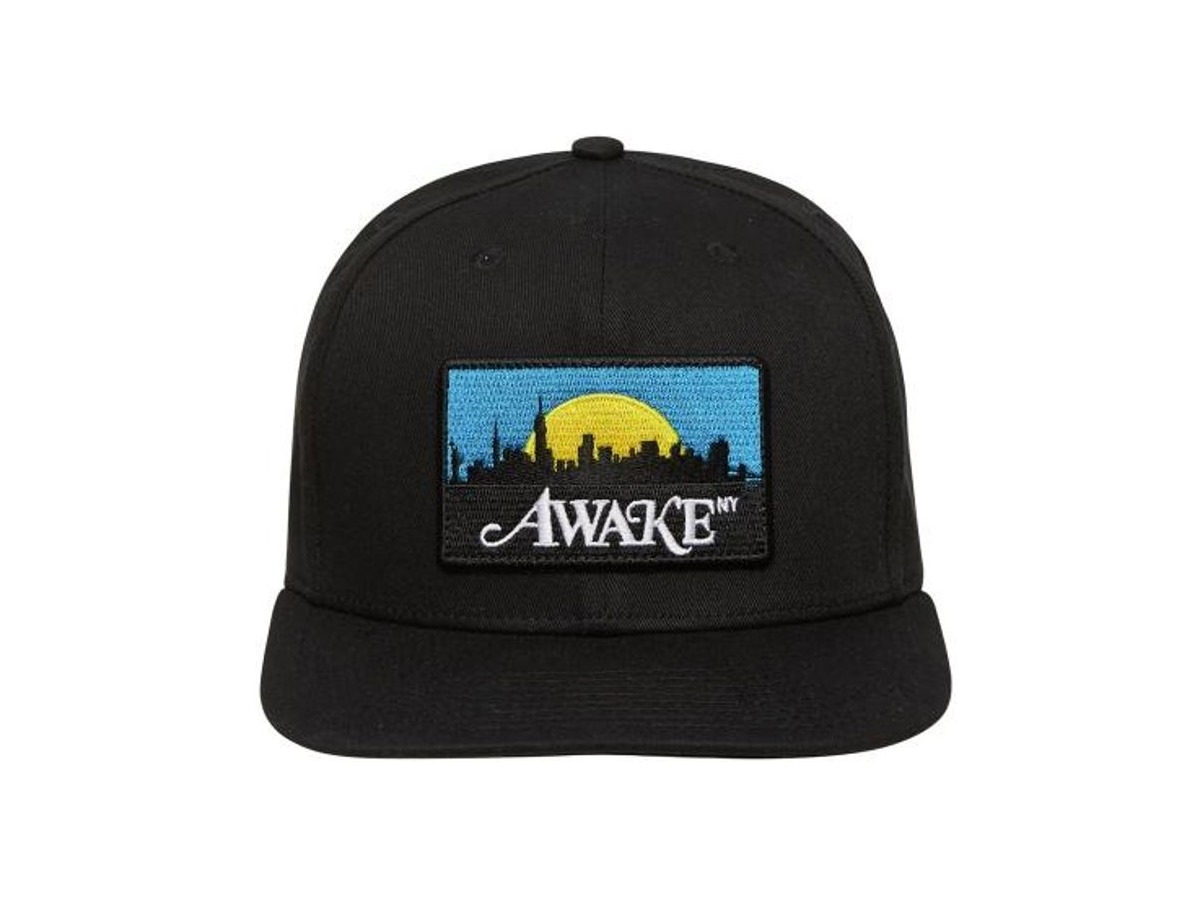 Casquette de baseball Awake Skyline Hat Noir Marron 286508